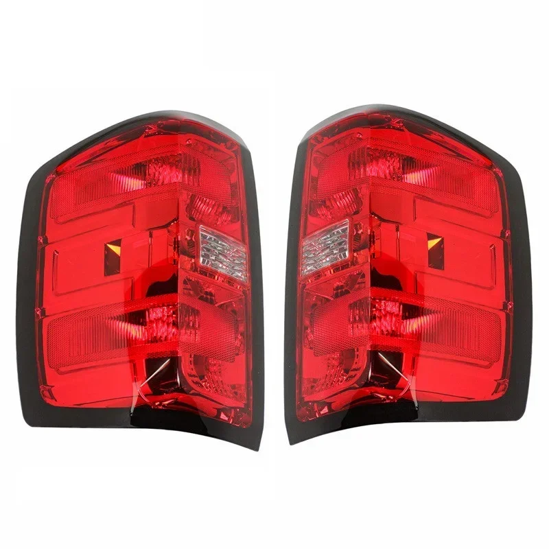 Rear stop Tail Light Brake light for Chevrolet silverado Flat style 2014 2015 2016 2017 2018 2019 taillights