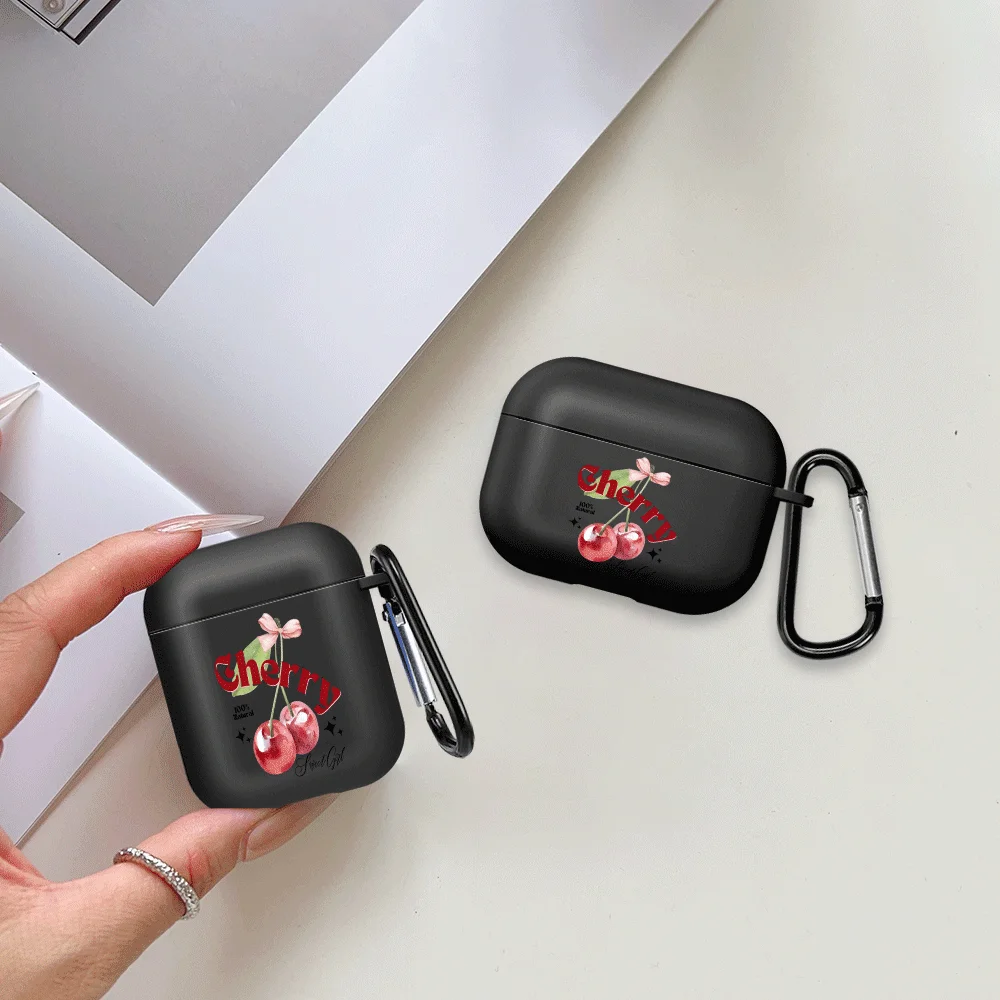 

Fruit Cherry Earphone Cases Cover Case For Airpods Pro 2 3 1 4 Pro3 Pro2