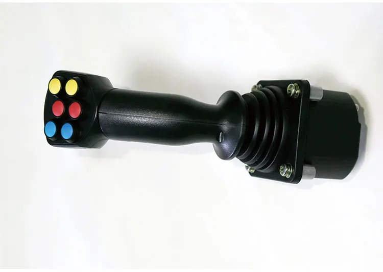 factory supply 2 Axis  Industrial joystick with grip supplier XY 2 Axis  Hall effect joystick with a variety of grip