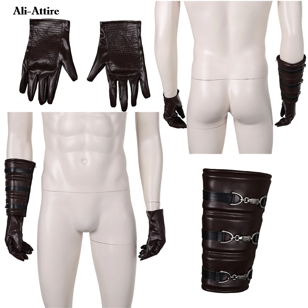 فيلم معركة الفضاء تأثيري أنكين قفاز الملحقات تأثيري واقي للذراع زي حفلة الكبار الرجال النساء لعب الأدوار فانتازيا الدعائم