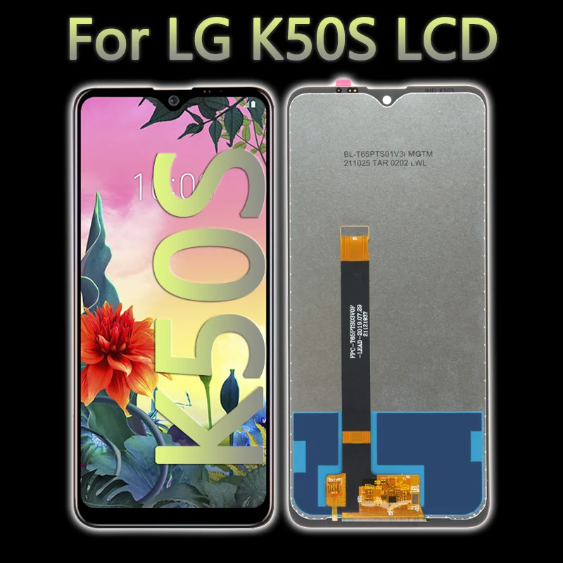 Phone Screen For LG K50S Lcd Pantalla For LG K50S LMX540HM LMX540BMW Lcd Display Replacement