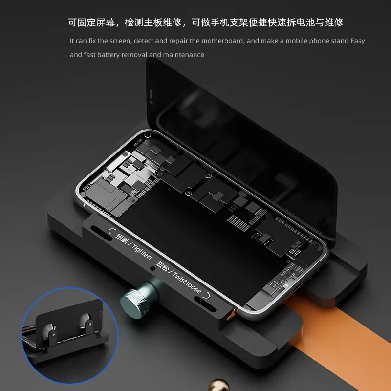 Ifits IA3 accesorio de fijación de cubierta trasera profesional, abrazadera colgante lateral de pantalla, herramienta de retención de presión de teléfono de vidrio de batería