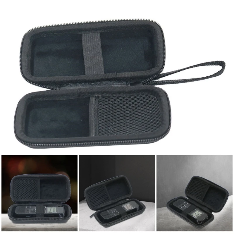 Portable Travel Case Recorders Storage for S-ony ICD-PX470 PX370 TX650 UX570 Recorders Protections Bag Protective Cover