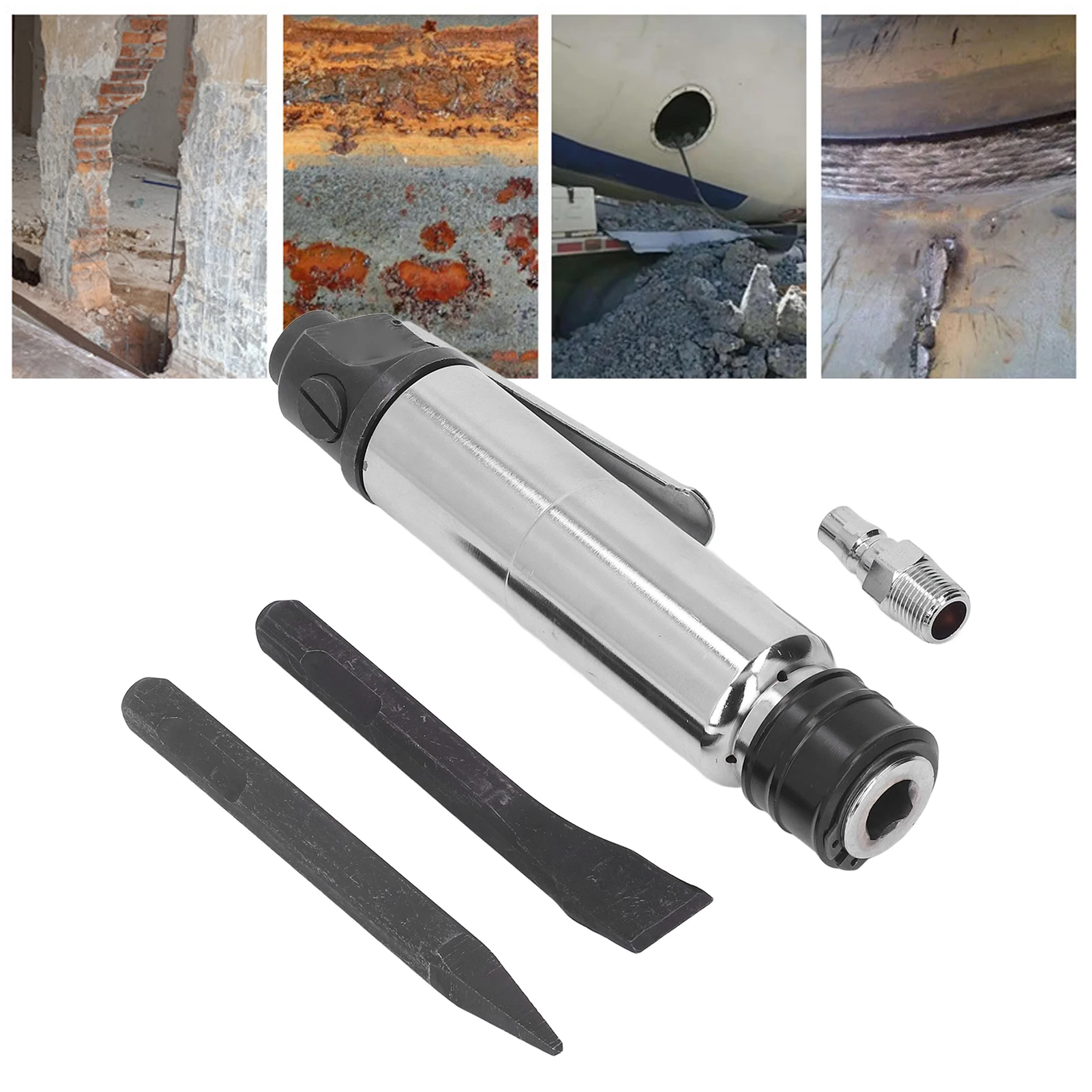 Straight Handle Pneumatic Shovel Kit Pneumatic Shovel Straight Handle Industrial Powerful Chisel Pneumatic Hammer Shovel Tool