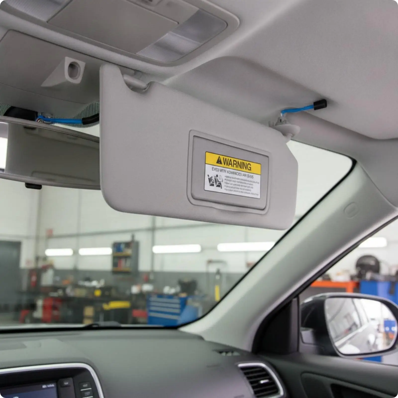 Passenger Side Sun Visor Easy Installation Passenger-Side Sun Visor