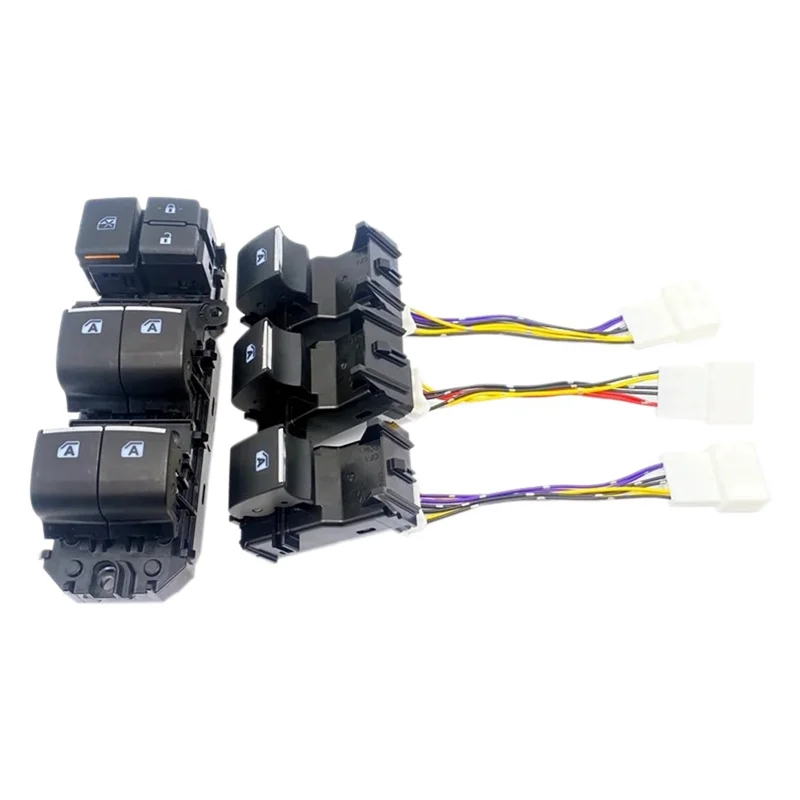 

LED Power Single Window Switch Replace For Toyota RAV4 2019-2022 Left Driving Backlight