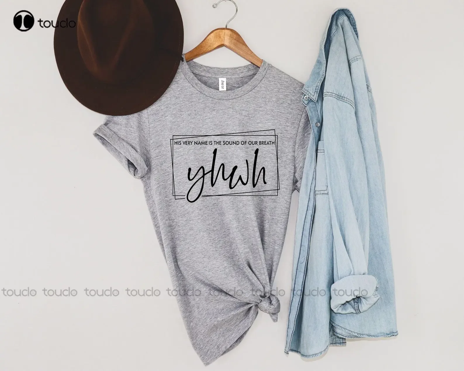Yhwh Shirt Christian Shirt Jesus Breathe His Name Religious Gift Womens Golf Shirt