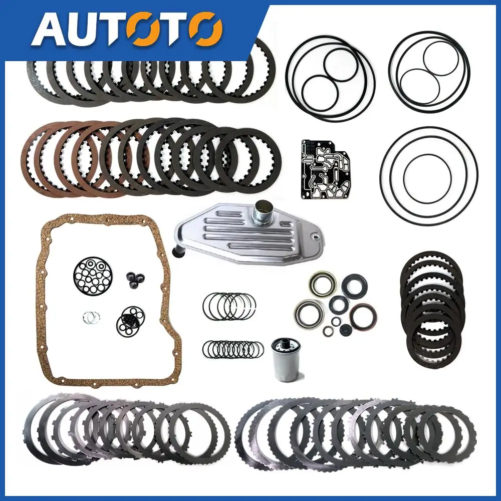 

1set Car 45RFE 545RFE 65RFE Transmissions Master Rebuild Kit (With 4WD Filter Friction Steel) For ASPEN DAKOTA RAM 1500 WRANGLER