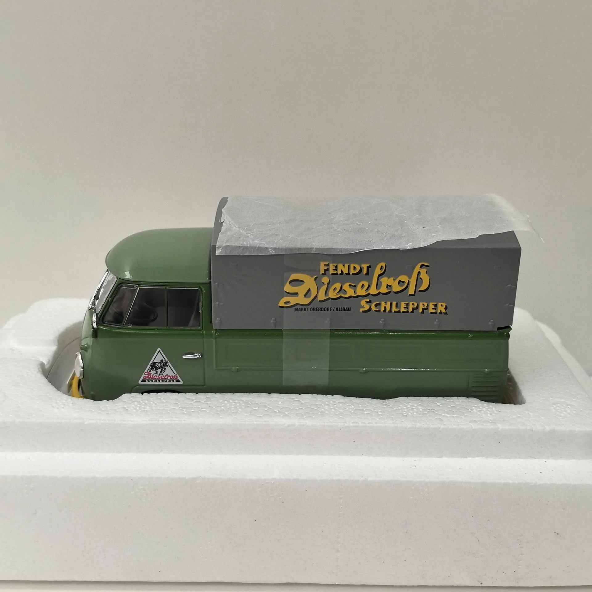 다이캐스트 슈코 1/32 스케일 VW T1B T1 VW 픽업트럭 합금 자동차 모형 수집용 장난감 선물 기념품 장식품