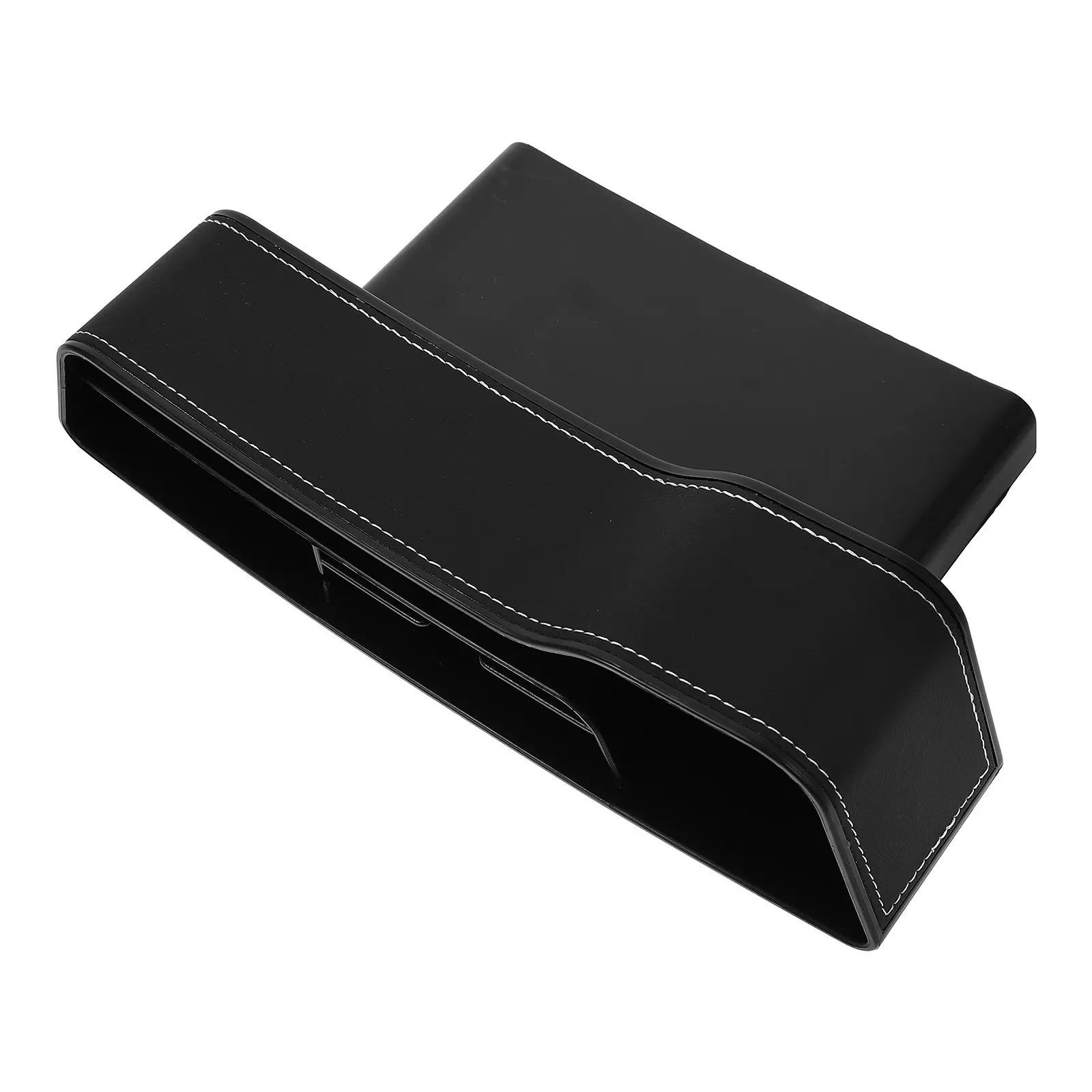 

Органайзер-контейнер для хранения в автомобиль, пластиковый наполнитель для зазоров, для мелких предметов, держатель для кармана на боковой консоли переднего сиденья автомобиля