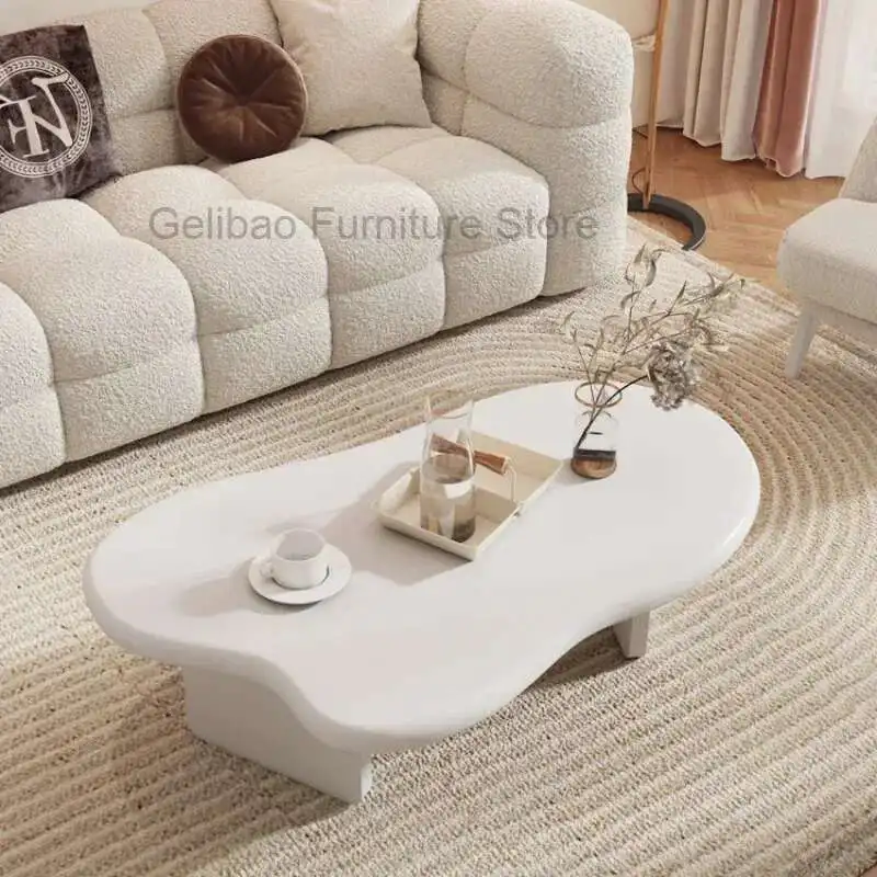 

Nordic Modern Coffee Table Luxury Minimalist Desk Home Center Table Living Room Bedroom Mesa Auxiliar Salon Interior Decoration