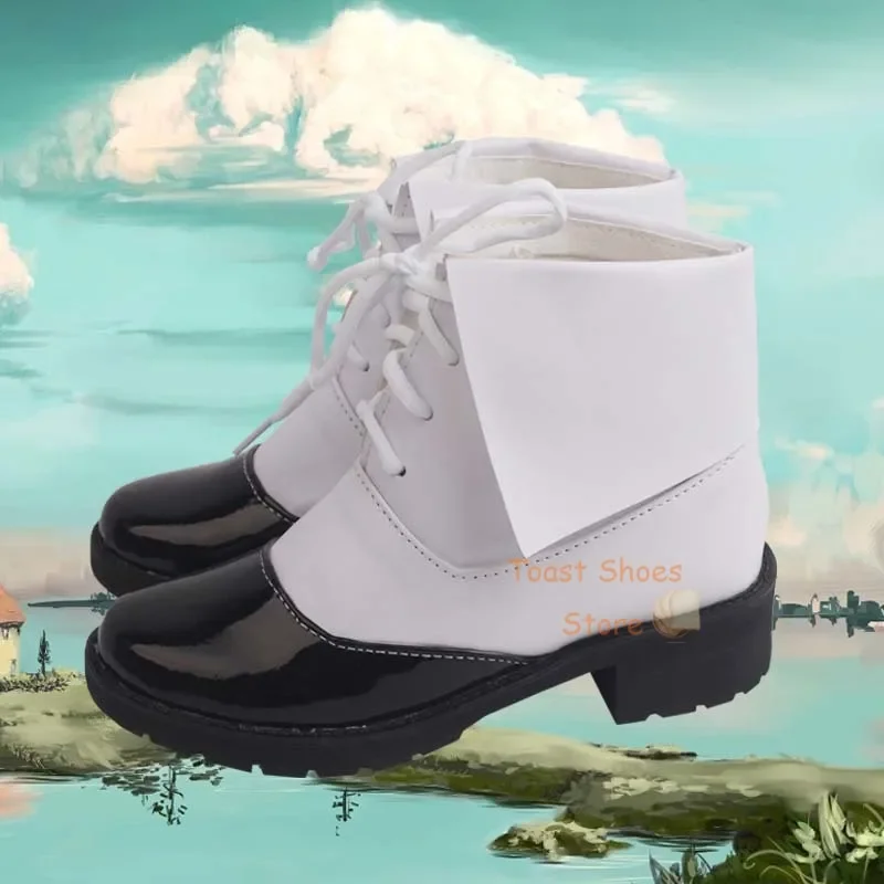 Arknights Rhodes Island Cosplay Shoes, Comic Anime Game for Con Halloween Costume Prop, Cute Style, Girl