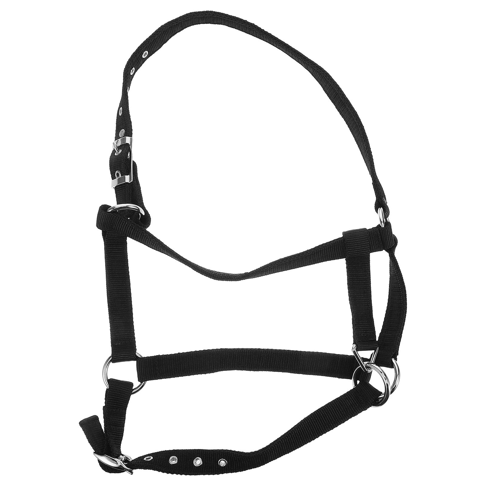 

Children Adjustable Nylon Horse Halter Rope Padded Set Breakaway Feature for Equestrian Training Comfort Halter