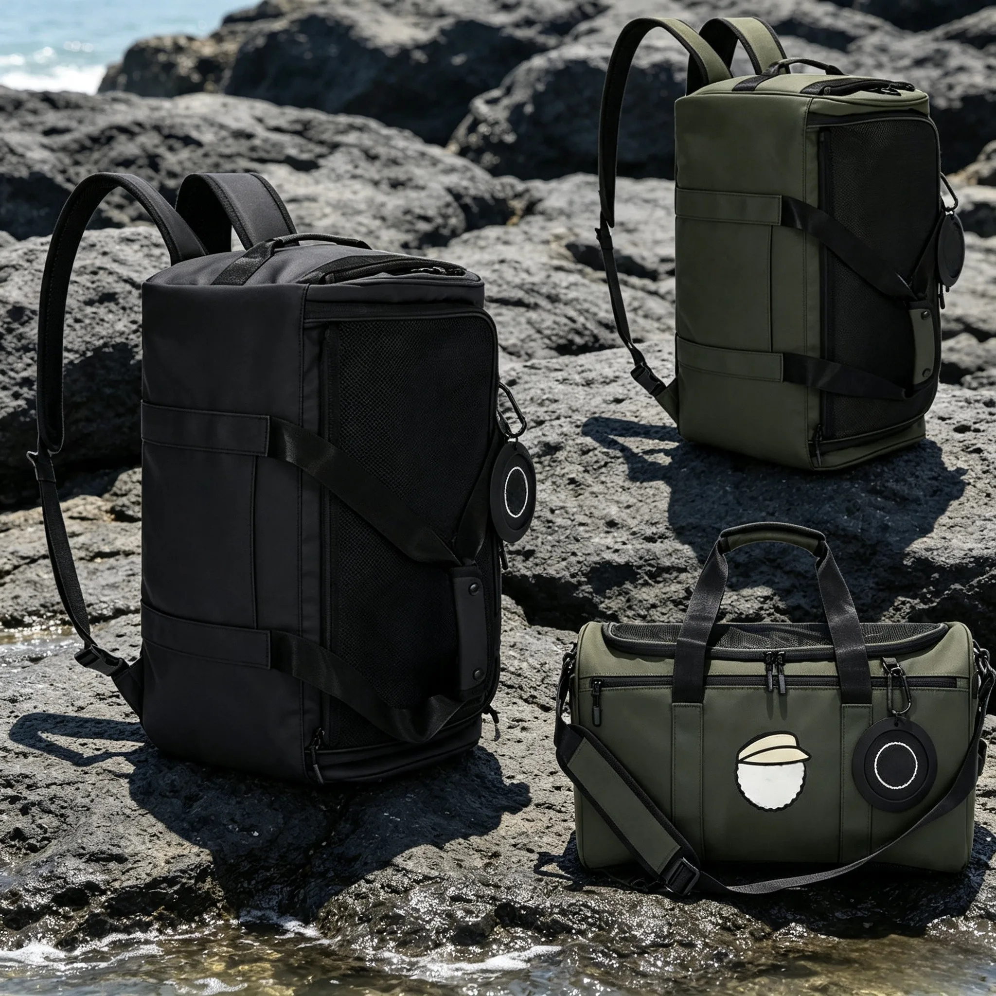 Large Capacity Waterproof Garment Backpack, New Fashion Dual-use Hand Carry Bag Unisex for Golf Sports