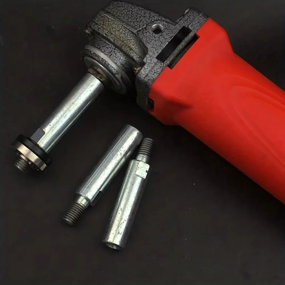 Multi-Function M10 Angle Grinder Extension Rod Polisher Connection Adapter Flange Nut Kit Connector Extension Rod