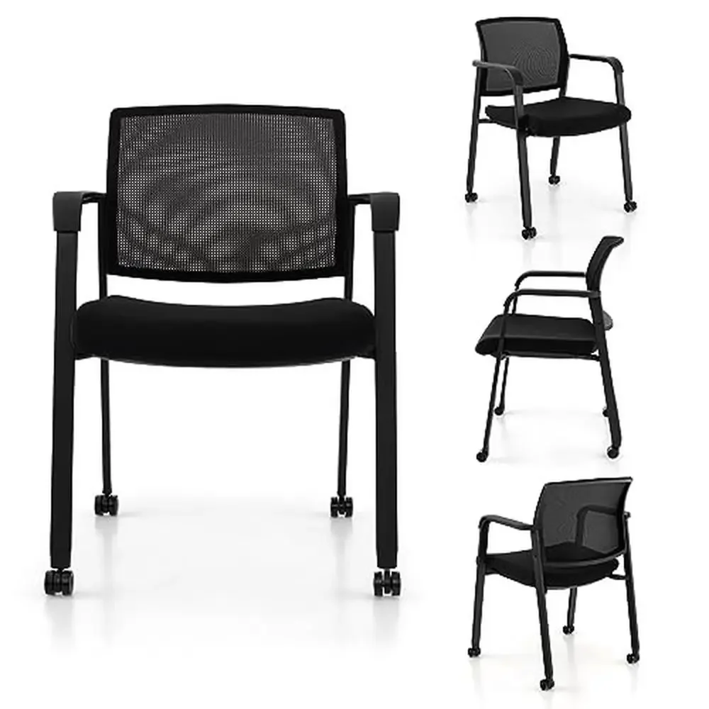 

Ergonomic Design Rolling Conference Chairs with Premium Materials