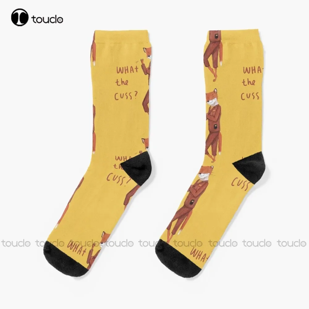 

Фантастические носки Mr Fox, мужские новые носки, персонализированные носки унисекс для взрослых и подростков, молодежные носки 360° ° Цифровая печать, модная новинка