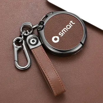 Kožené pouzdro na dálkové ovládání od auta s ochranným krytem pro Mercedes Benz SMART Fortwo 1 BRABUS 1 Benz SMART 2022 2023 příslušenství 10 nejlepší prodej Kryt klíče Smart Fortwo - №9