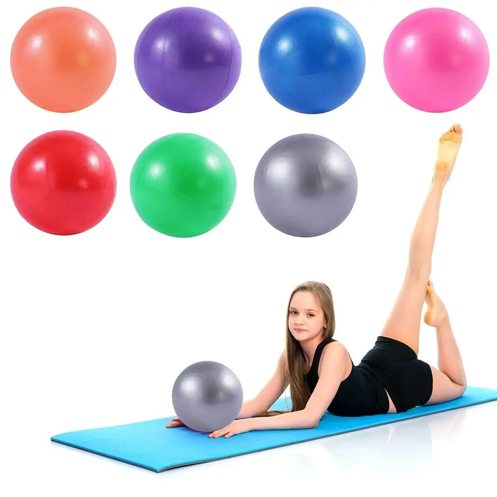 Easy Inflation Indoor Yoga Ball Fitness PVC Pilates Exercise Gym Ball Balance & Stability Anti Burst Exercise Balls