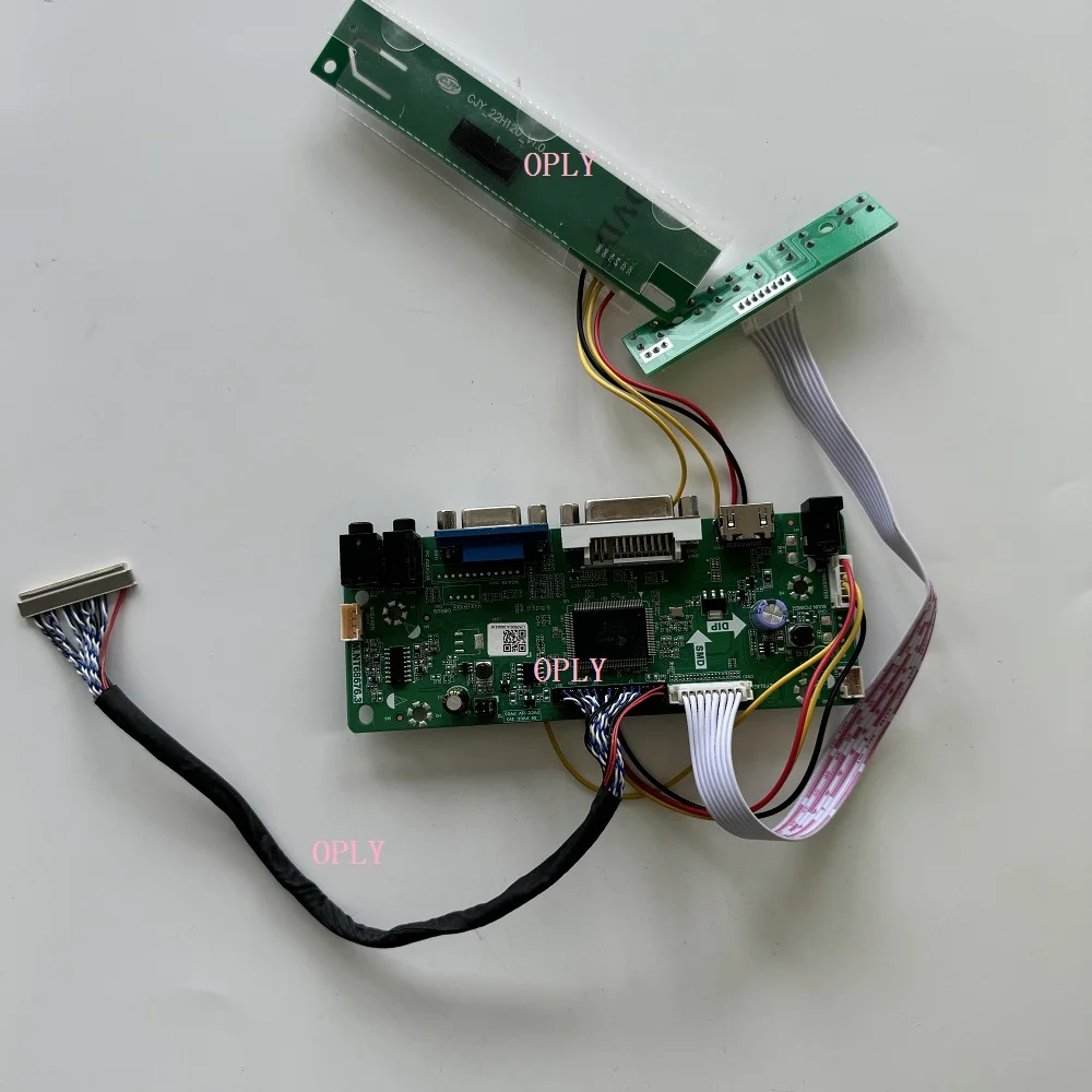 M.NT68676 VGA DVI HDMI-compatibleController board kit for B156XW01 LP156WH1 LCD Panel Screen 15.6