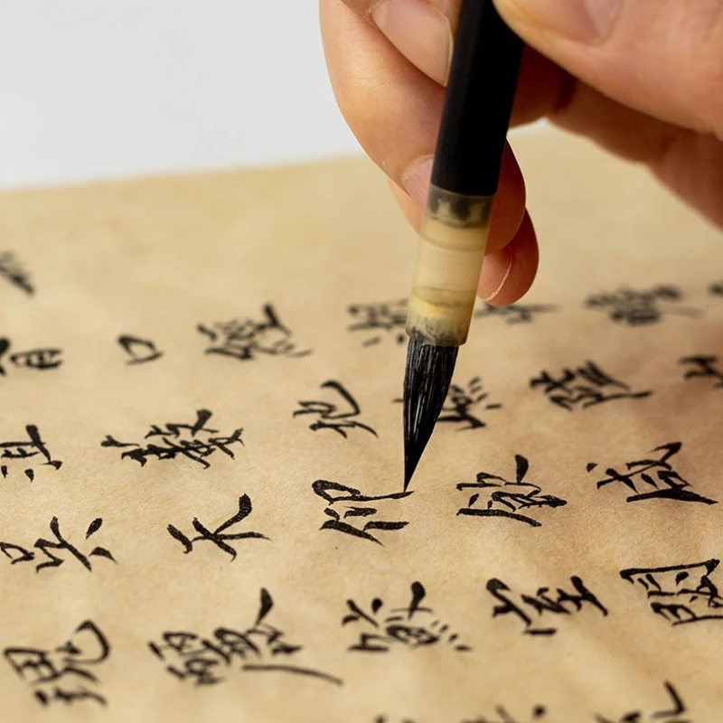 Yunlong Xuan Paper Handmade Plants Fiber Half Ripe Rice Paper Brush Cursive Calligraphy Chinese Landscape Painting Rice Papier