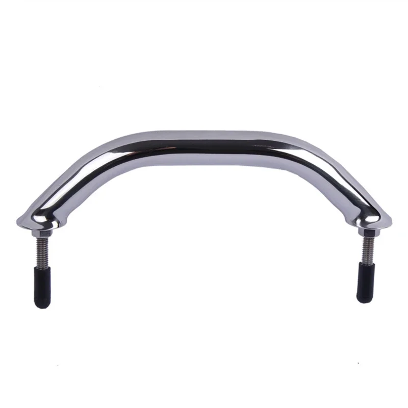 

Boat Accessories Boat Handrails Marine Polished 8-5/8" Handle 316 Stainless Steel Deck Handrail High Quality for Yacht Hardware