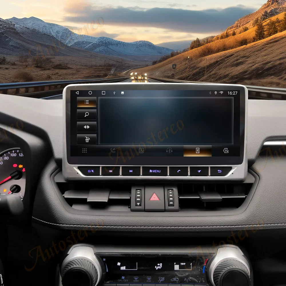 

10-дюймовый Android 14 Carplay для Toyota RAV4 2020-2024, автомобильный GPS-навигатор, головное устройство, мультимедийный плеер, стерео радио, магнитофон