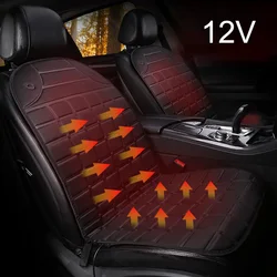 1PCS 12V Heated Car Seat Cushion Cover Heating Electric Car Seat Cushion Hot Keep Warm Universal in Winter Cushion