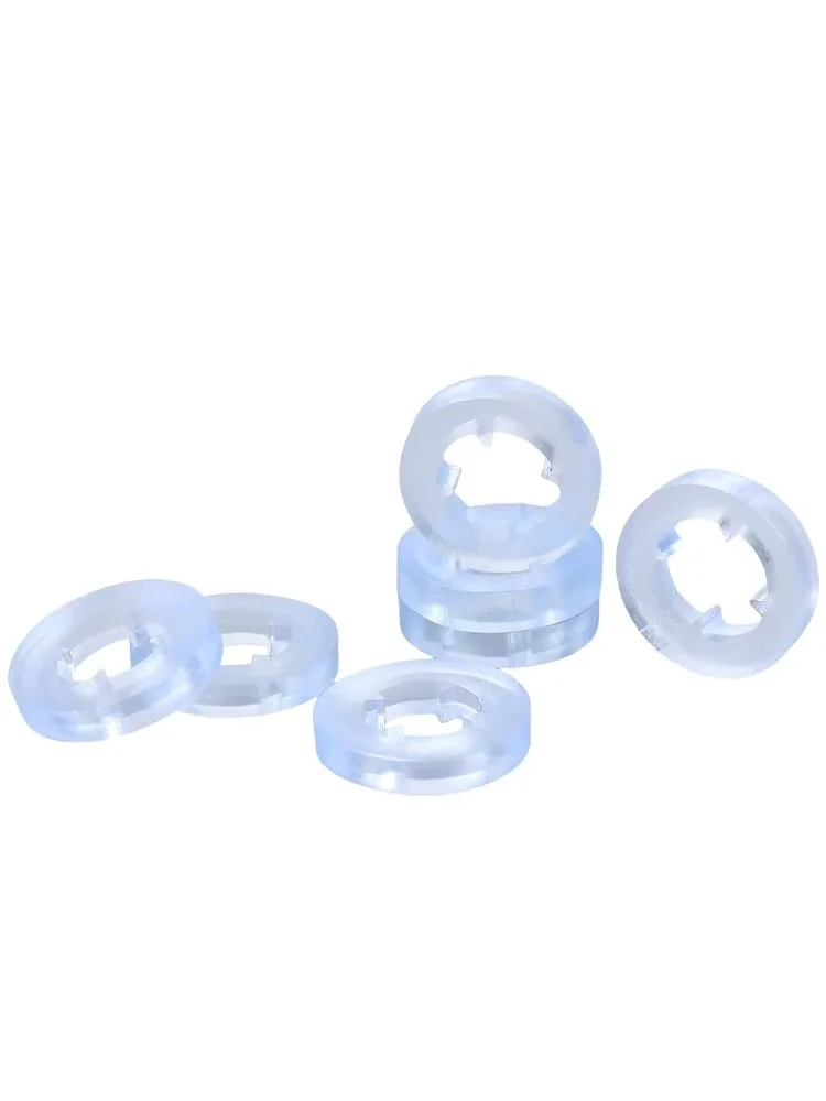 1000PCS M5 M6 Non-Slip Waterproof Insulating Plastic Flat Gaskets Sealing Washers for Self Drilling Screw Four Corners