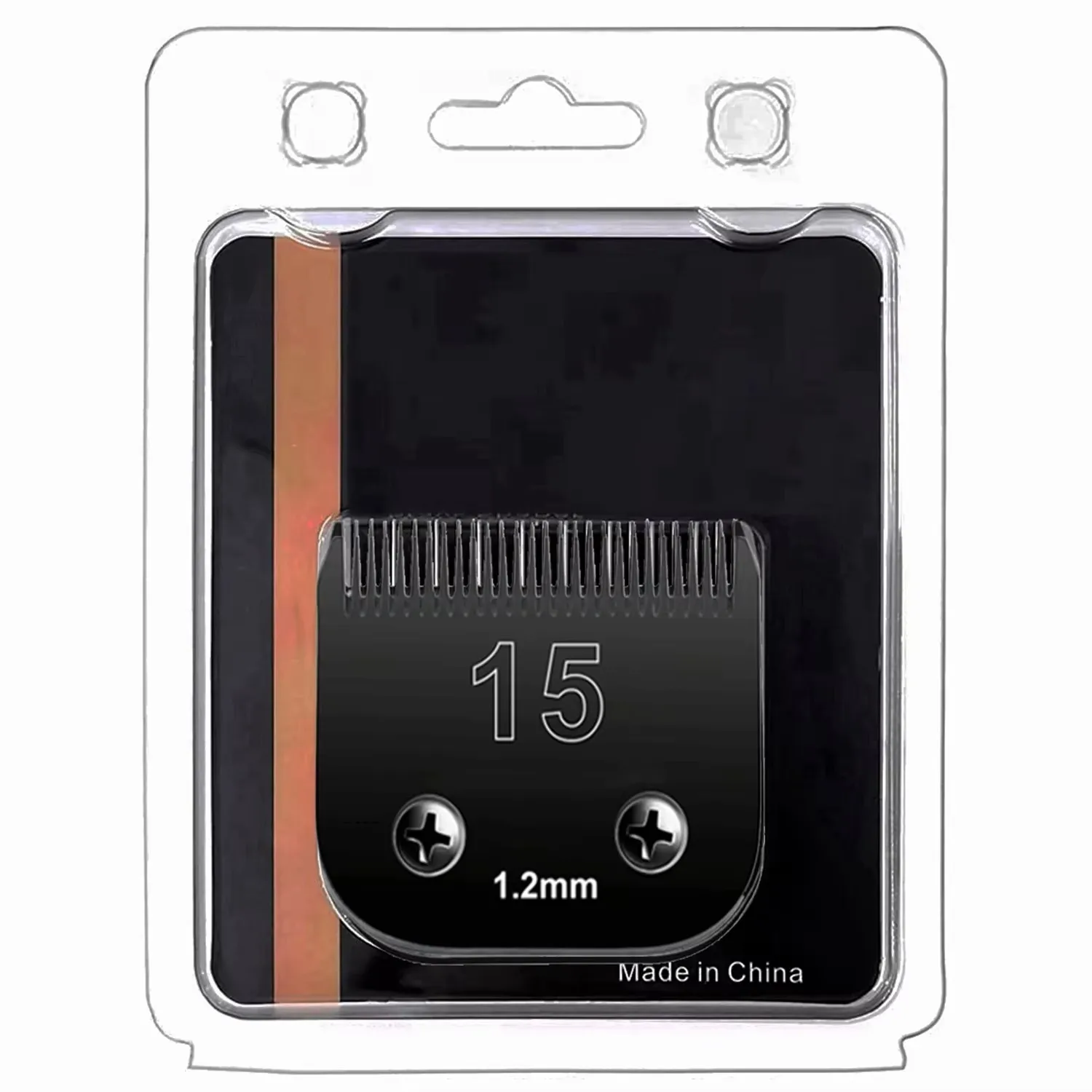 10 # 15 # 4FC # 5FC # 7FC # Toelettatura per cani nera, lama staccabile per tosatrice per animali domestici compatibile con Tosatrici Wahl km,