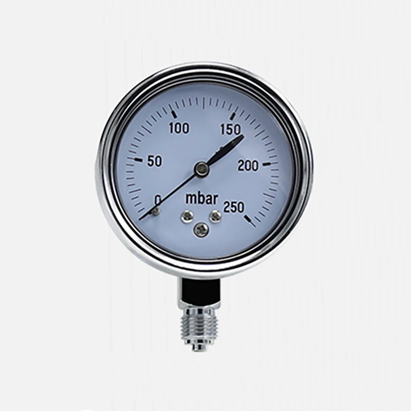 

0-150mbar 200mbar 0-250mbar 400mbar 500mbar 600mbar manometer gauge gas pressure gauge mbar pressure meter