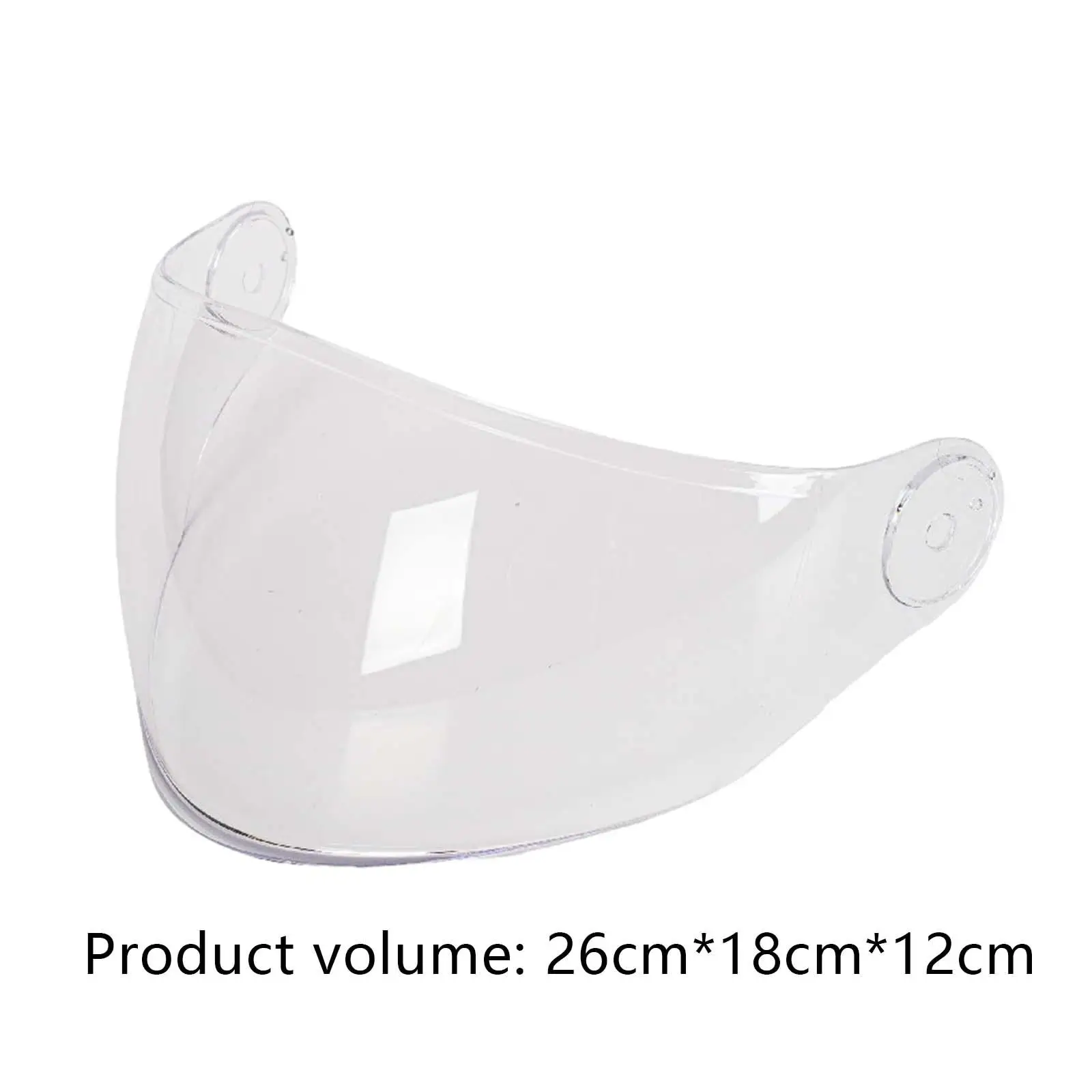 Motorcycle Accessories Professional Durable Helmet Visor for Axxis Square Easy to Install Assembly Replacement Accessories