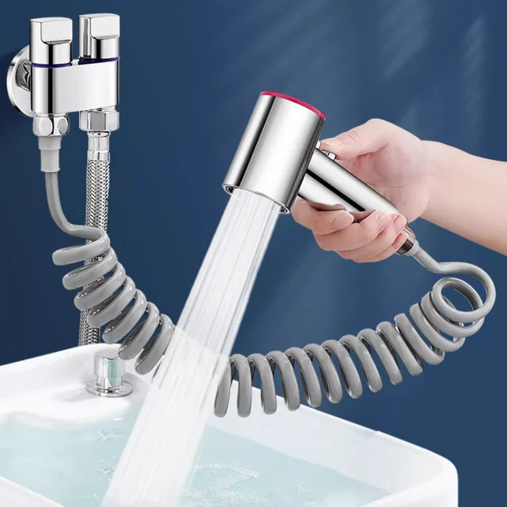 

Bidet Toilet Sprayer Set Spray Water Bathroom Handheld Bidet Sprayer Toilet Shower Head Self Cleaning