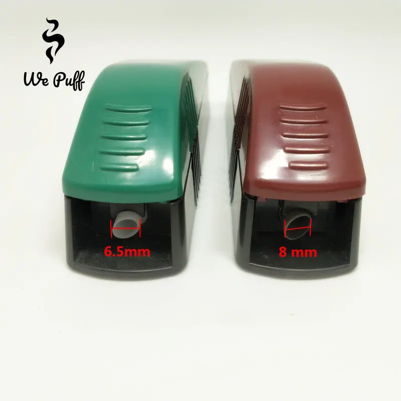 WU PUFF 6.5/8mm Slim Tube Manual Cigarette Rolling Machine Portable Push-pull Tobacco Filler Injector Maker Smoking Accessories