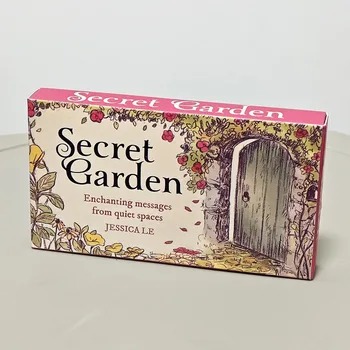 Secret Garden 40 Büyüleyici Kart 10.5*6cm Bahçeden Sihirle Geliştirilmiş Küçük Tabelalar ve Teşvik İçerir