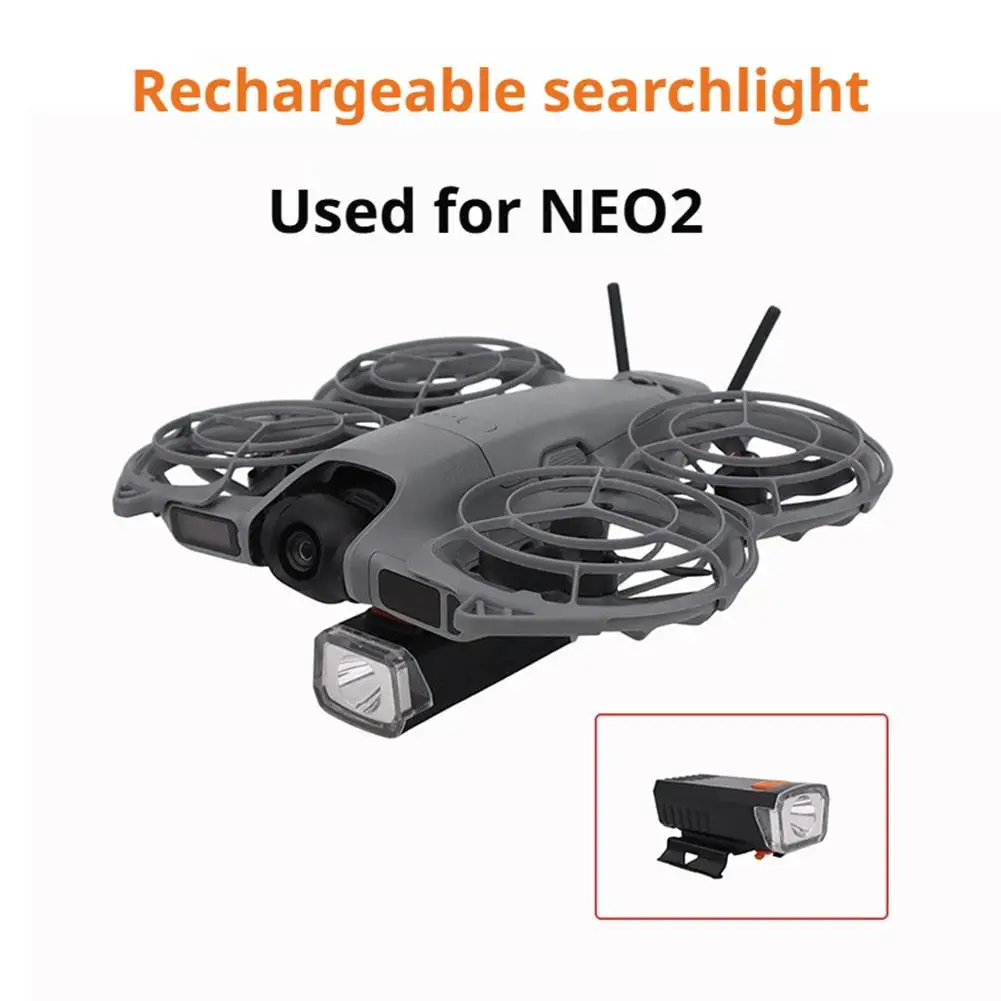 For DJI NEO 2 drone with charging night navigation lights and fixed searchlights, night fill light accessories