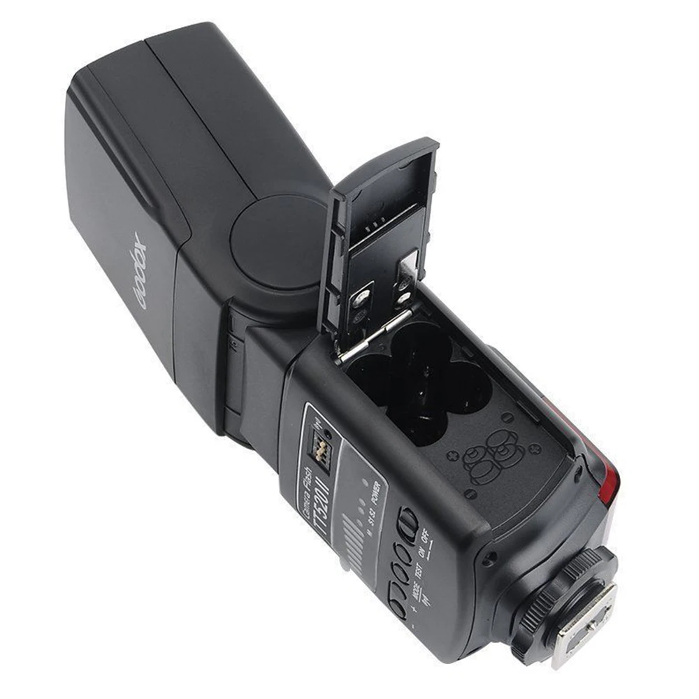 Godox câmera flash tt520ii com build-in 433mhz sinal sem fio para canon 1300d 800d 750d para nikon pentax olympus dslr câmeras