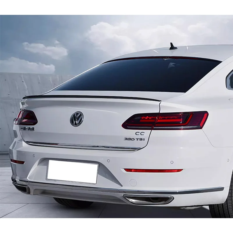 

For Volkswagen CC Rline 2019 ARTEON ABS Rear Trunk Spoiler Wing Lip Spoiler ARTEON Lip spoiler