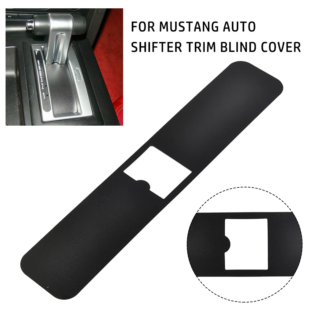 Shifter Blind Cover Trim for For FORD For Mustang Models 2005 to 2009 Automatic Gear Selector Area Maintenance and Safety view 6