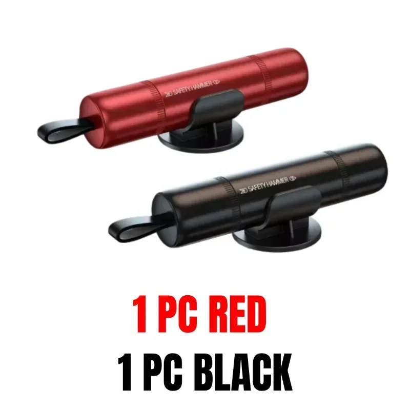 1/4/8 قطعة مطرقة سلامة السيارة 2 في 1 كسّارة زجاج الطوارئ قطع حزام الأمان أداة الإنقاذ الإنجليزية التعبئة اكسسوارات السيارات #5