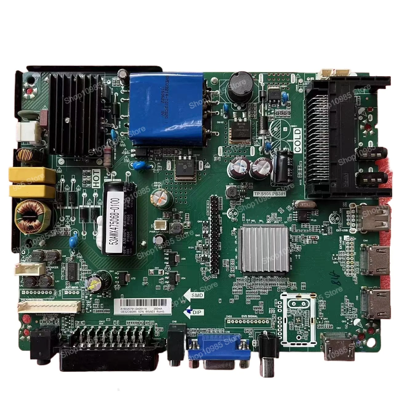 

Original LCD power supply three-in-one main board 0B32DB085 65W 350mA TP. S506.PB801