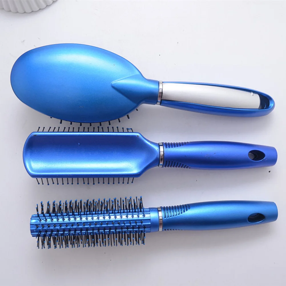 

3Pcs Airbag Massage Comb Set Scalp Massager Ergonomic Handle Hair Accessories for Curly Straight Hair Detangling
