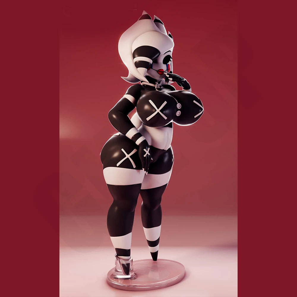 1/24 Marie Sexy Girl Figurine in resina giocattolo non verniciato GK bambola smontato stampa 3D assemblaggio miniatura riduzione statua giocattolo