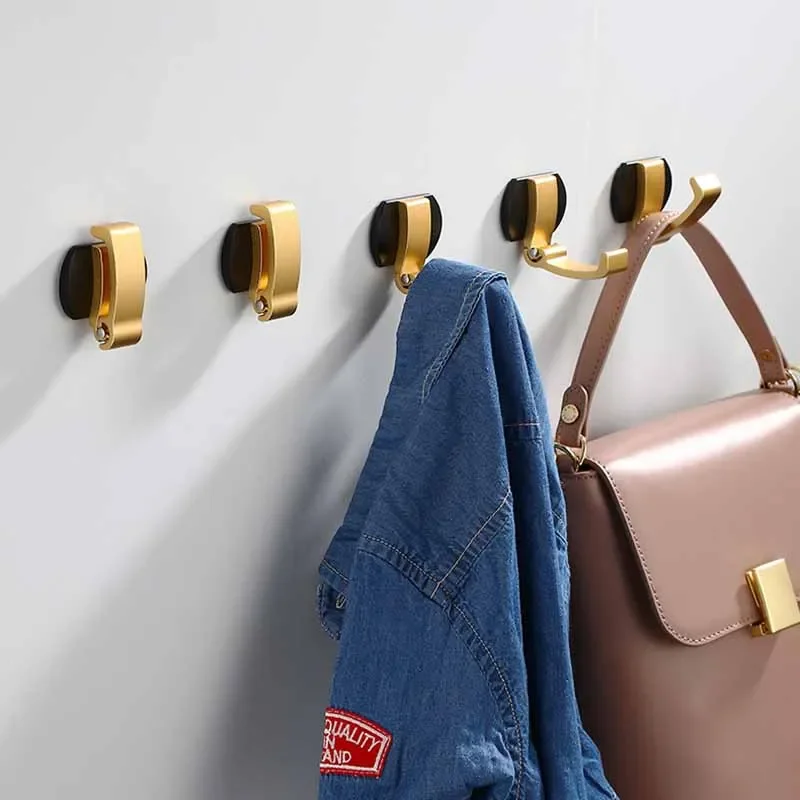 

Home Hook Folding Coat Hook Creative Home Entrance Coat Hat Storage Clothes Organizer Wardrobe Bedroom Space Saving Hanger Hooks