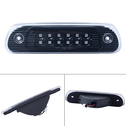 Imagen 2 del producto Para Jeep GRAND CHEROKEE WJ 1999-2004 LED THIRD tercera luz de freno trasera lámpara de parada humo y accesorios transparentes para coche