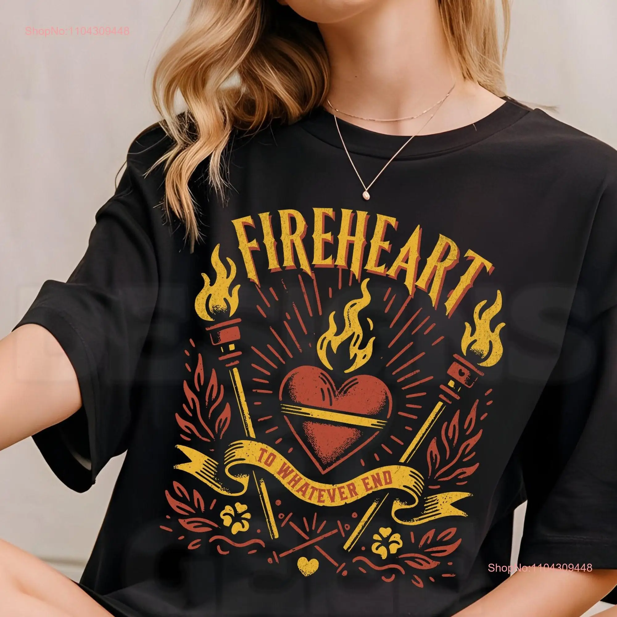 Fireheart Throne of Glass T Shirt Aelin Galathynius TOG Terrasen SJM Kingsflame Feyre and Rhysand ACOTAR