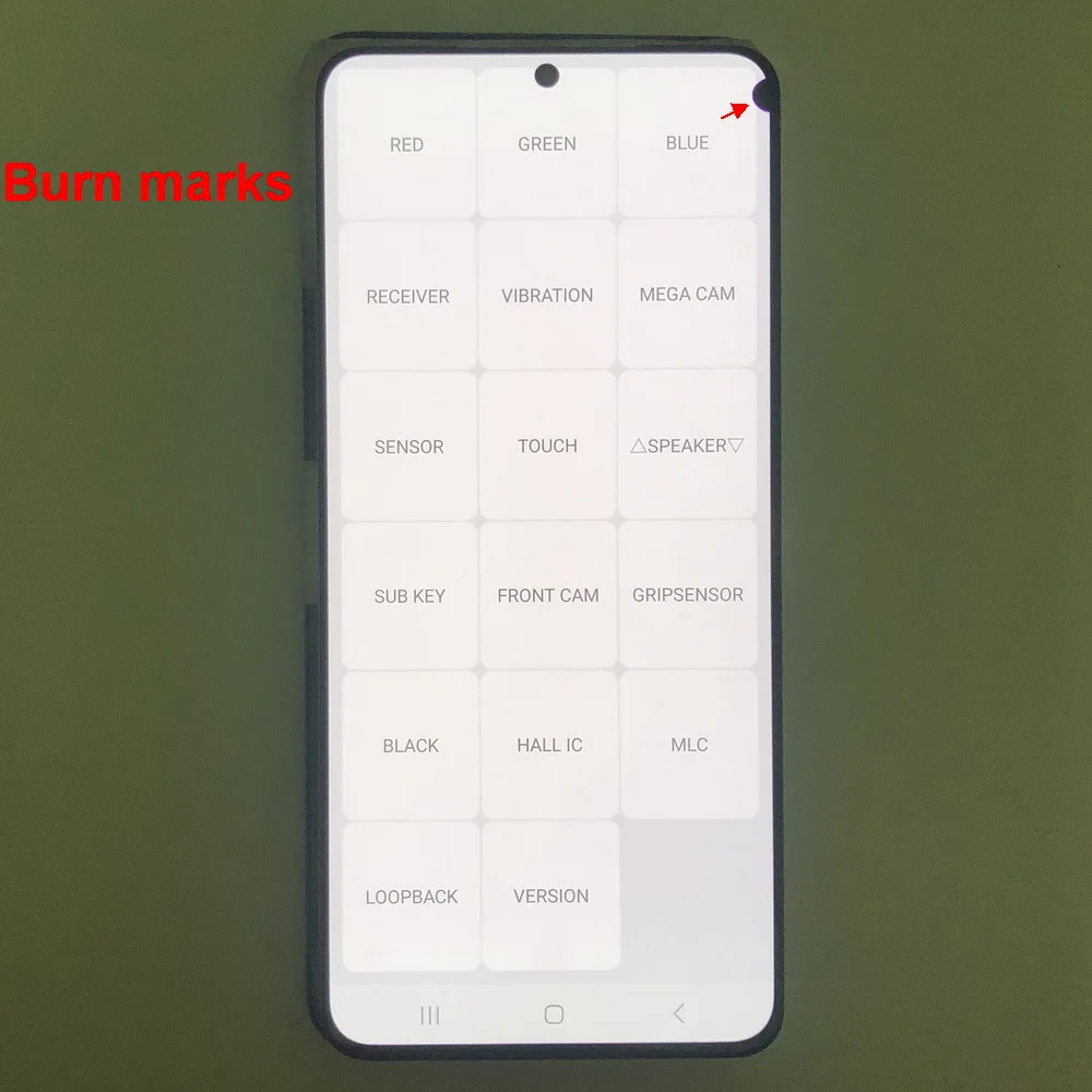 Super AMOLED For Samsung S21 5G  G991F G991U G991B/DS G990F LCD Display Touch Screen Digitizer With defects Screen 100% testing