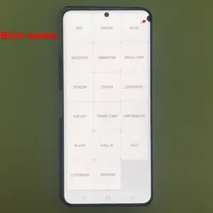 Super AMOLED For Samsung S21 5G  G991F G991U G991B DS G990F LCD Display Touch Screen Digitizer With defects Screen 100% testing