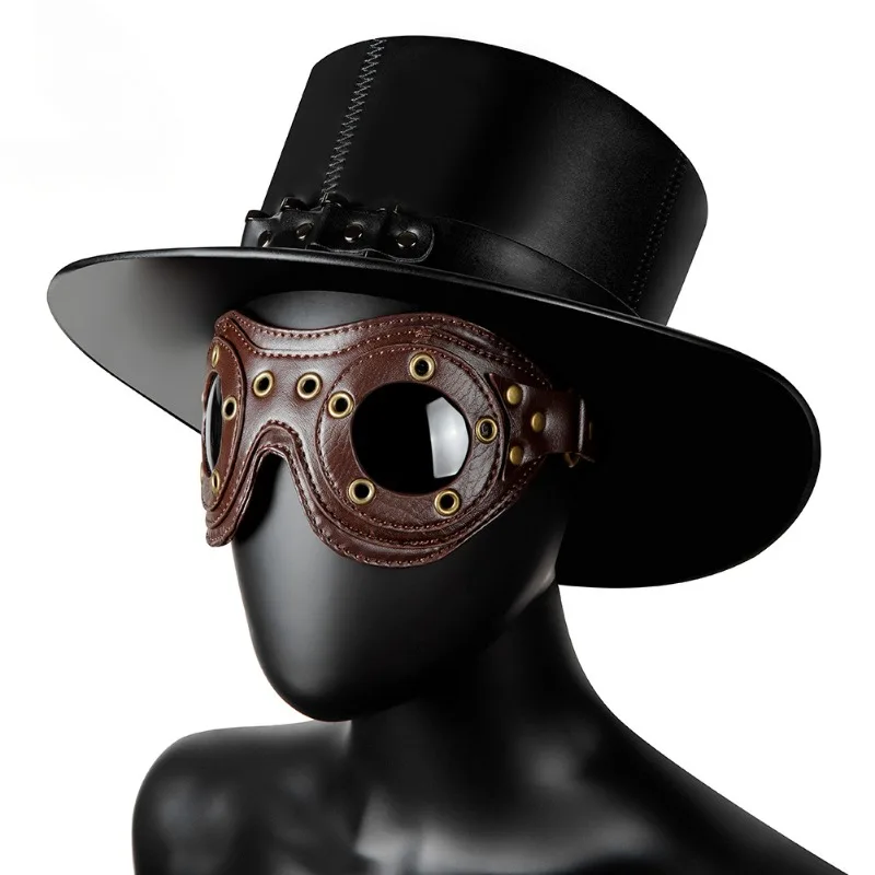 Europe and The United States New Halloween Steampunk Retro Goggles COS Gothic Goggles Outdoor Accessories