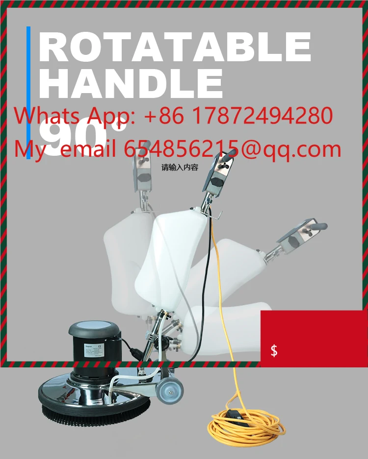 FM20 Heavy Duty Brush Cleaning Floor Buffer Marble Polishing Machine Floor Burnisher